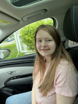 Me on my last day of high school 2022